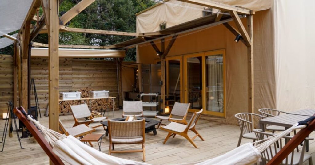 THE BASE GLAMPING YUGAWARA（足柄下郡湯河原町）