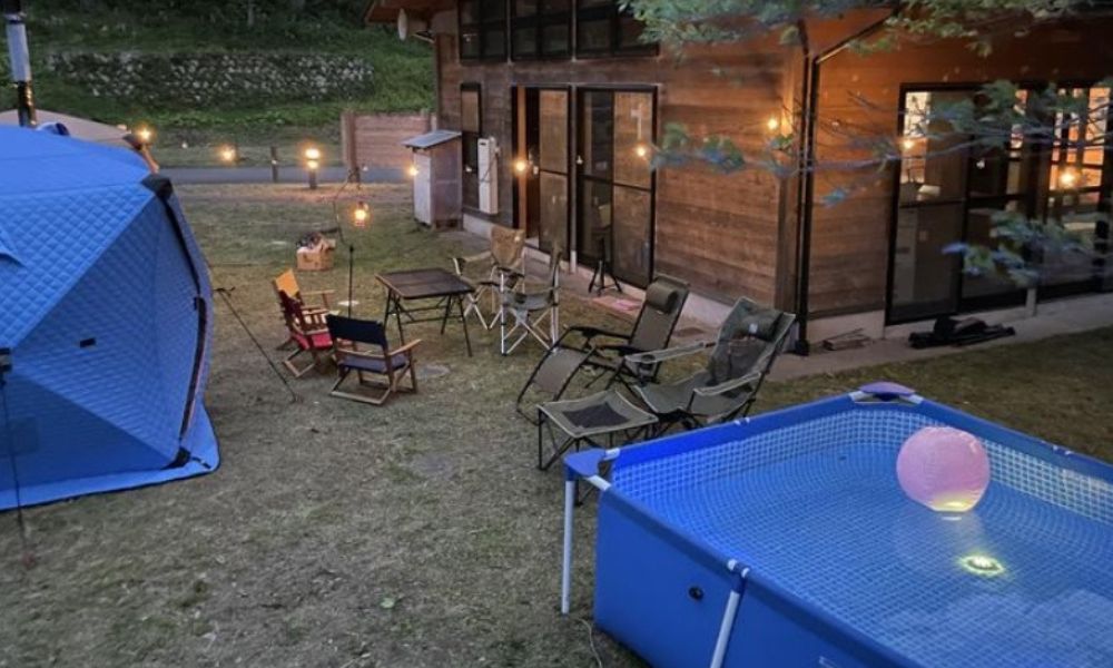 西俣キャンプ場（小松市）