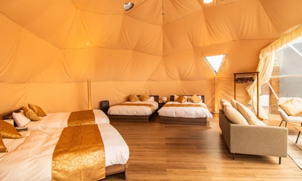 フォレストグランピングリゾート稜「ITU」（那須郡那須町）