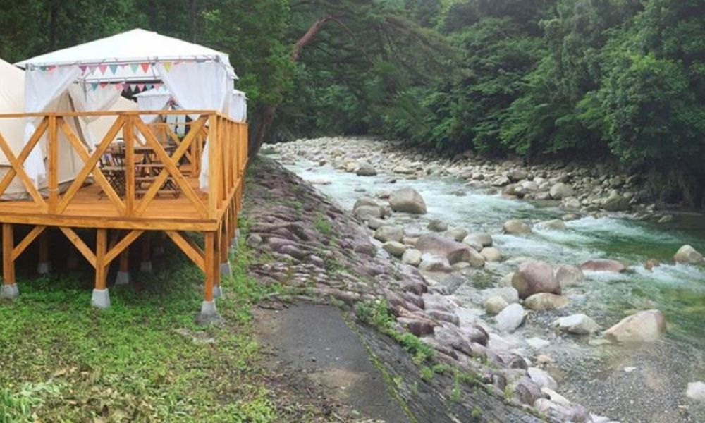 リバーサイドグランピング ナッツ（東近江市）