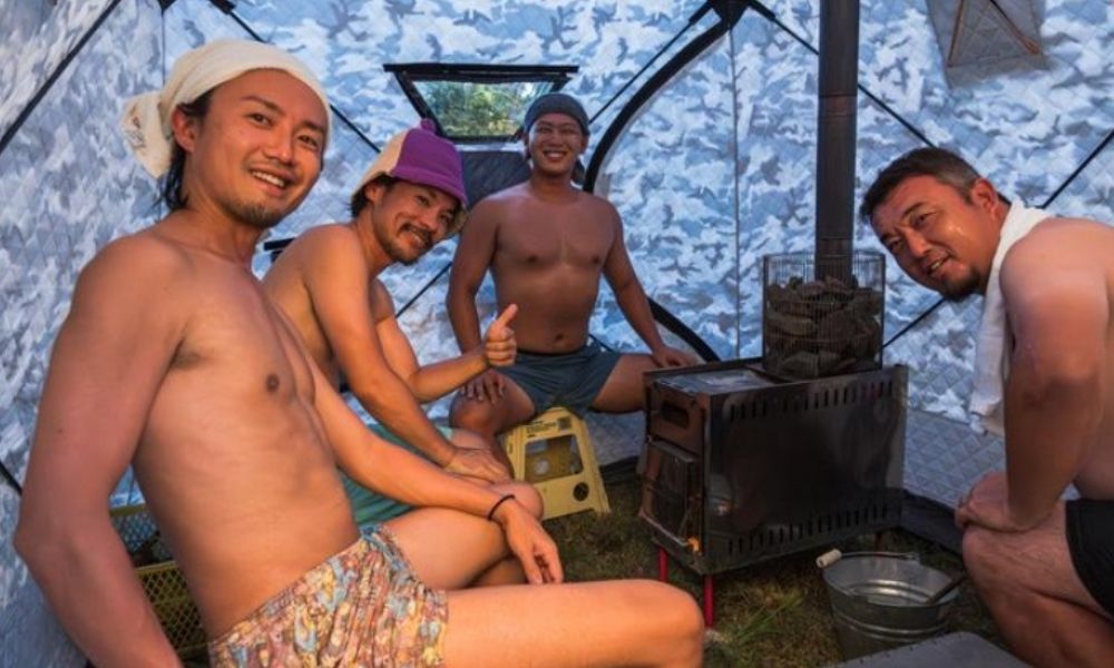 長井小学校跡地 キャンプ場（矢板市長井）
