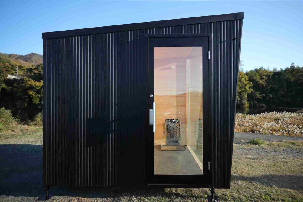 屋外用サウナ 外壁