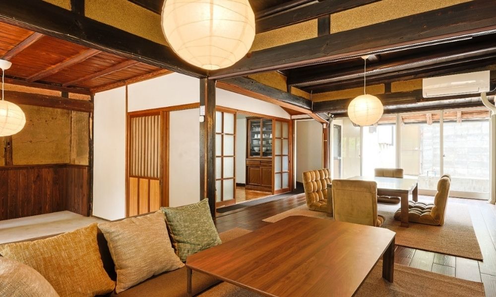 サウナ付き古民家 吉野宮滝ちょうちんの宿（吉野町）