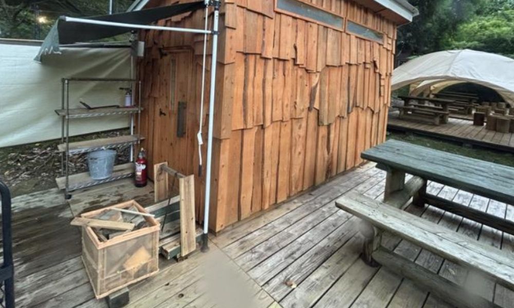 岩屋公園キャンプ場(南九州市)