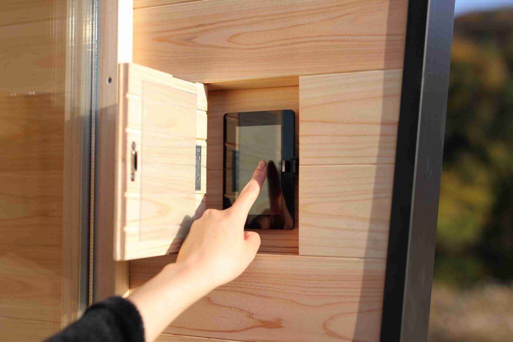 MORI SAUNA  ストーブスイッチ