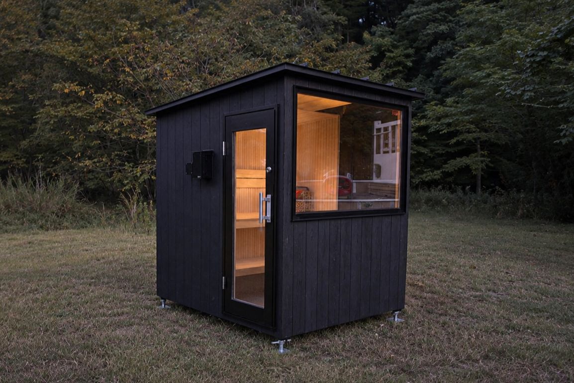 MORI SAUNA YAKISUGI 焼杉外装