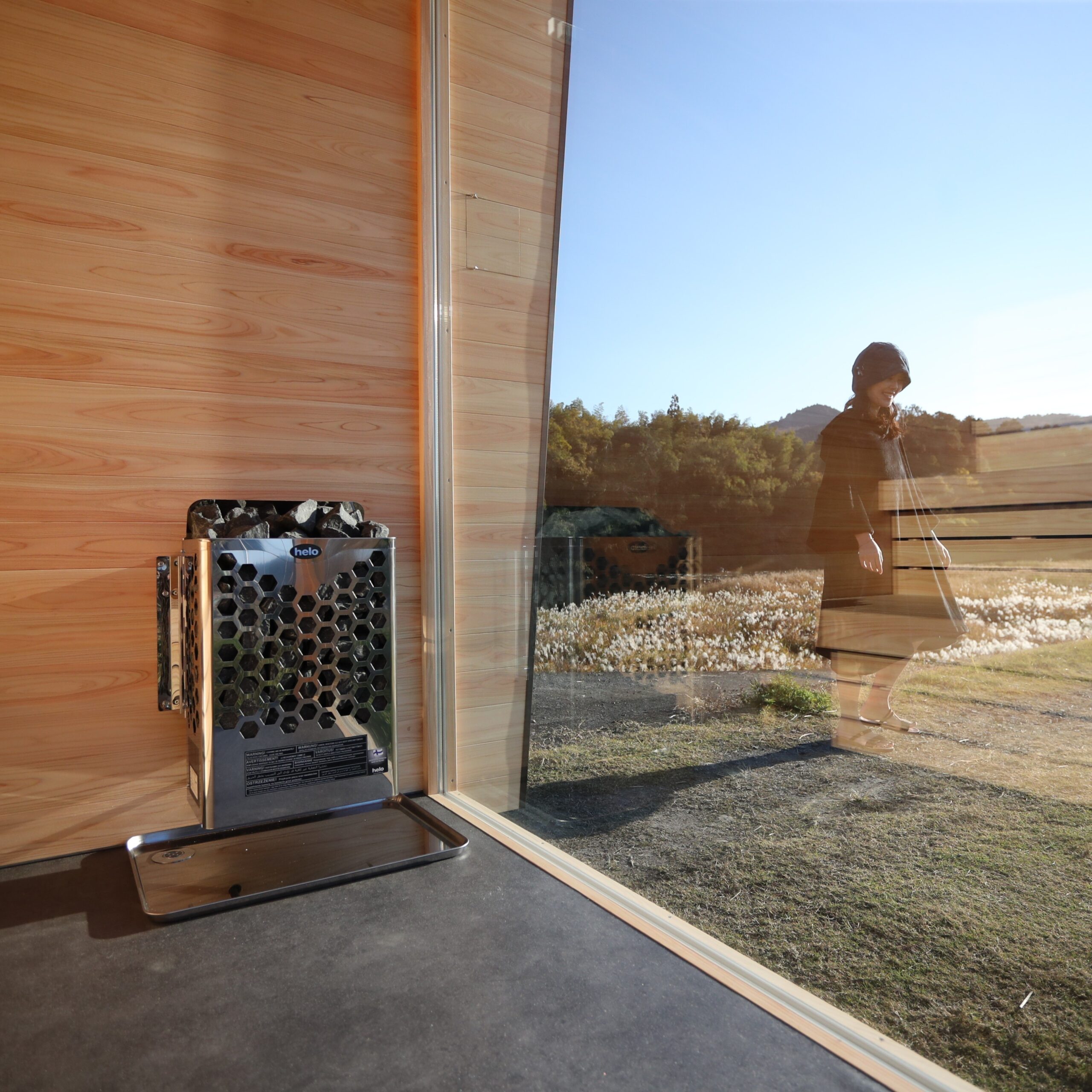 MORI SAUNA 屋外用サウナ 窓