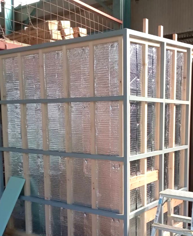 MORI SAUNA 軽量鉄骨フレーム