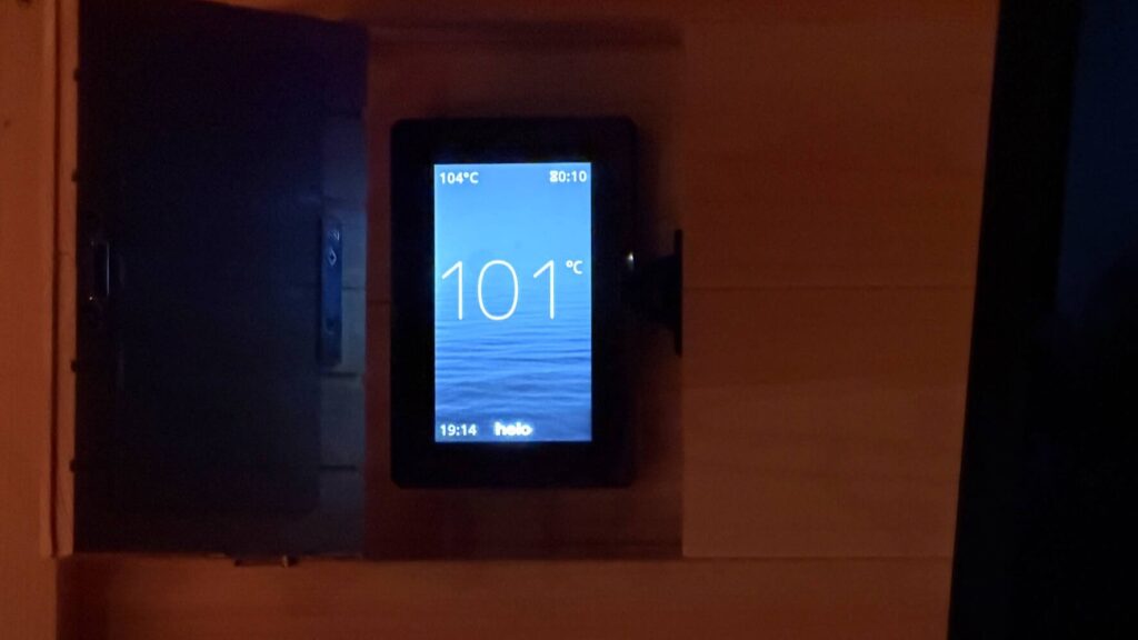 MORI SAUNA 屋外用サウナ 温度