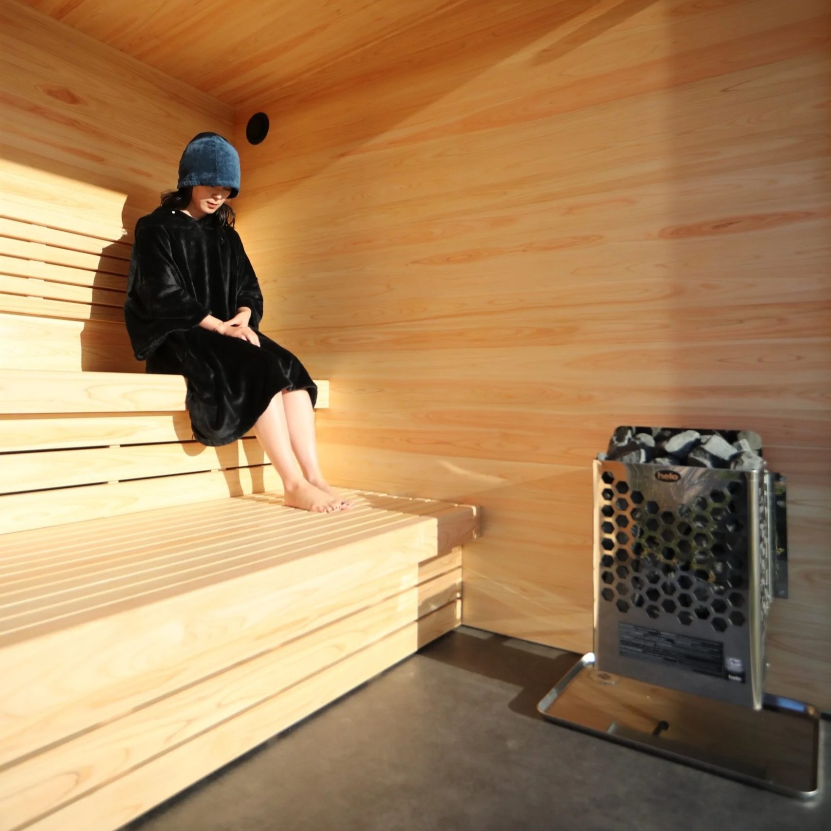 MORI SAUNA 屋外用サウナ 室内