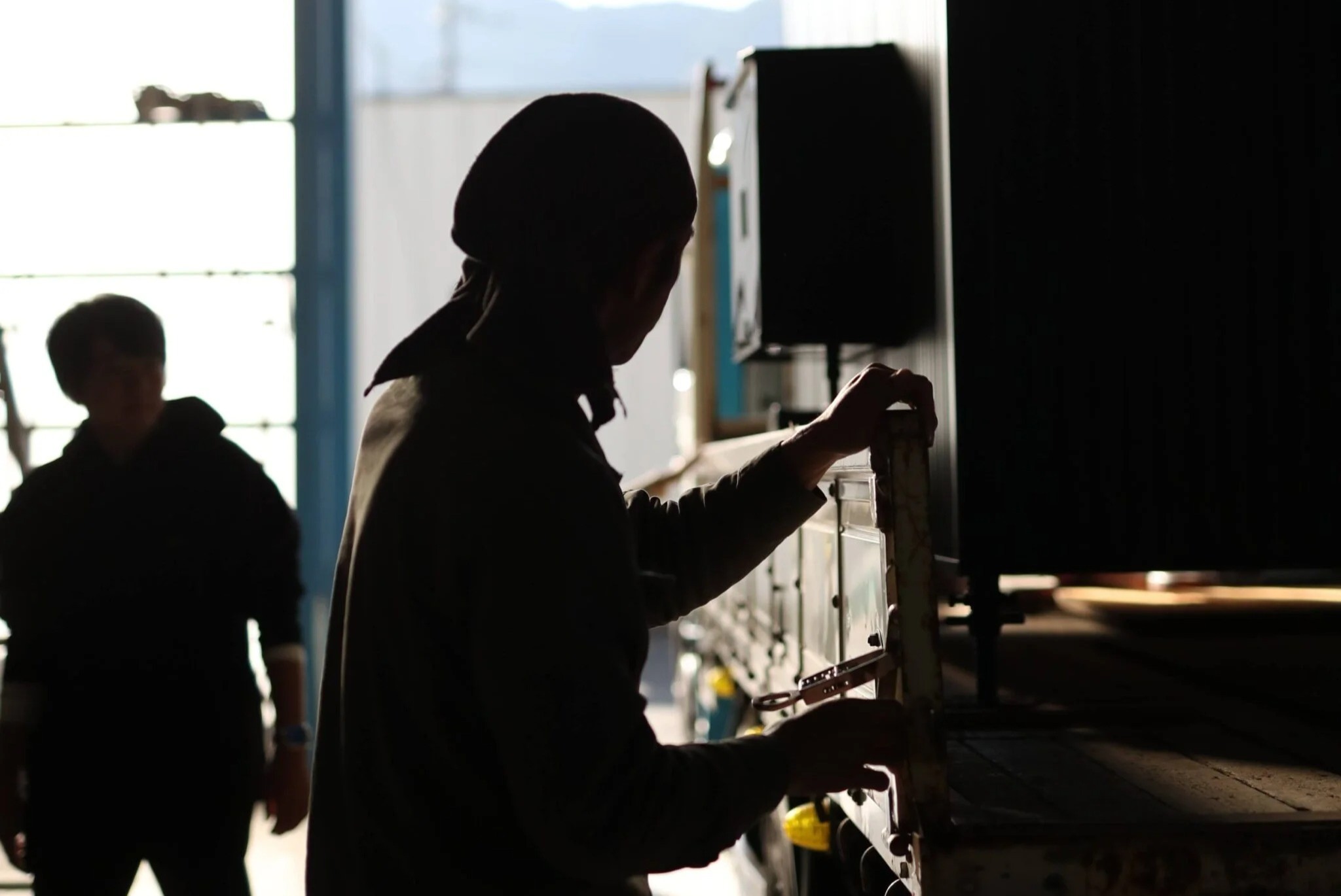 MORI SAUNA 屋外用サウナ 製造現場