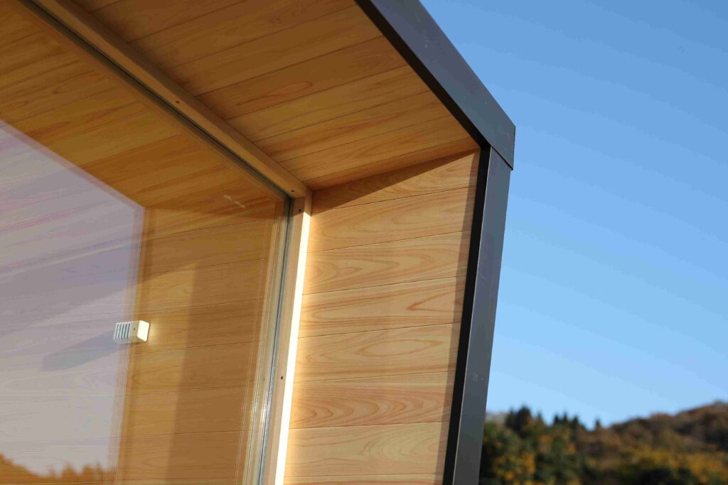 屋外用サウナ 高断熱