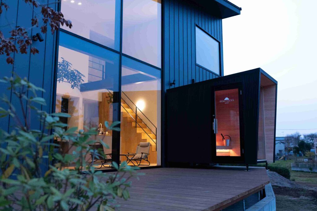 屋外サウナ ショールーム