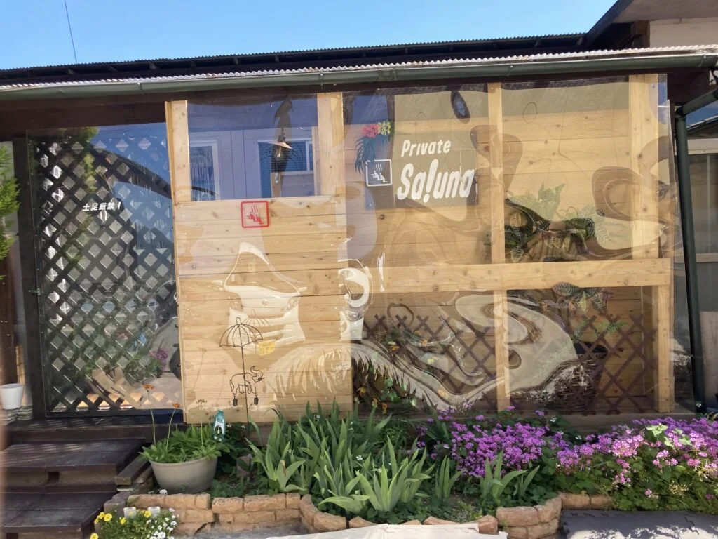 屋外サウナ DIY事例