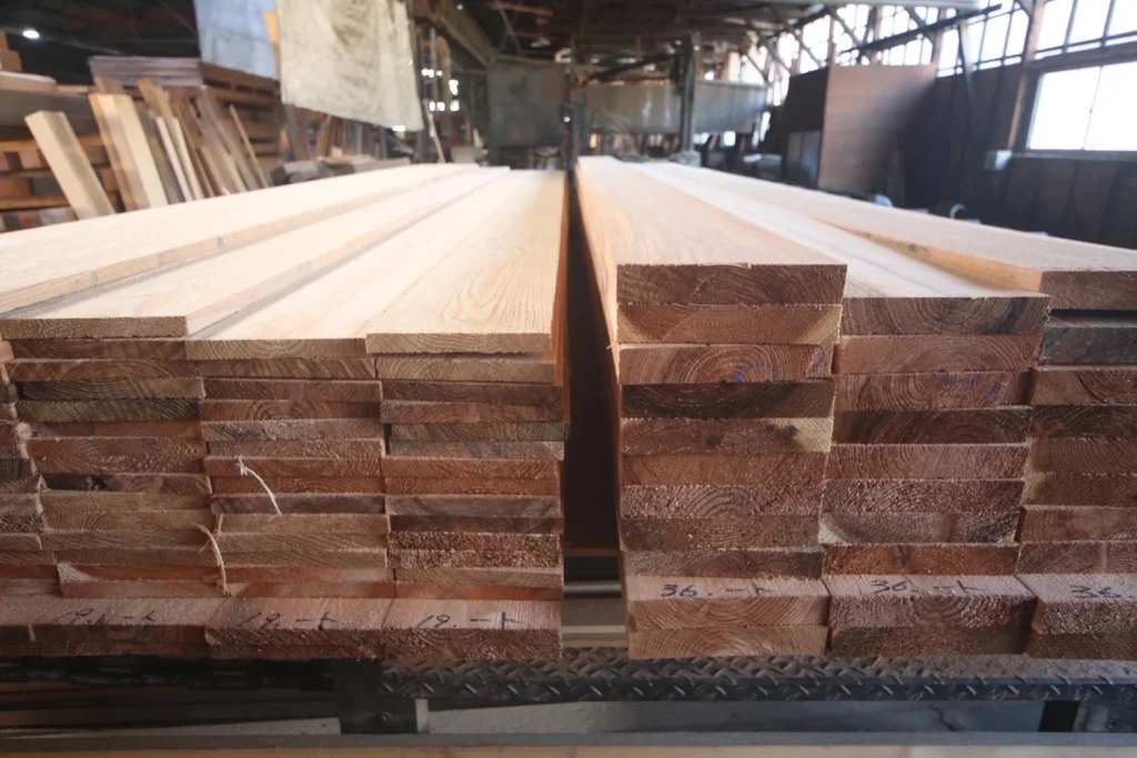 国産ヒノキ サウナ内装