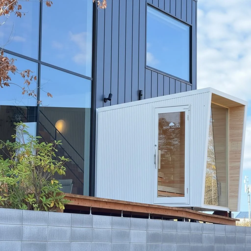 屋外サウナ　カスタマイズ