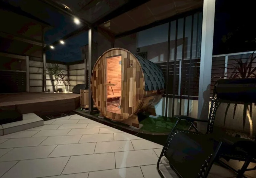 アウトドアサウナ　体験価値