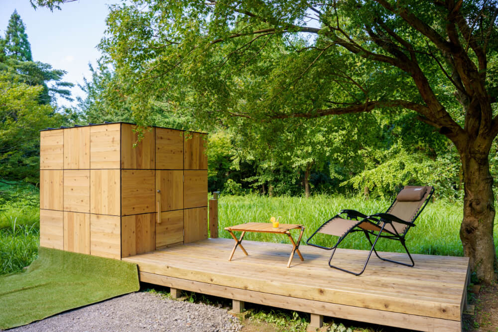 1人用屋外サウナ