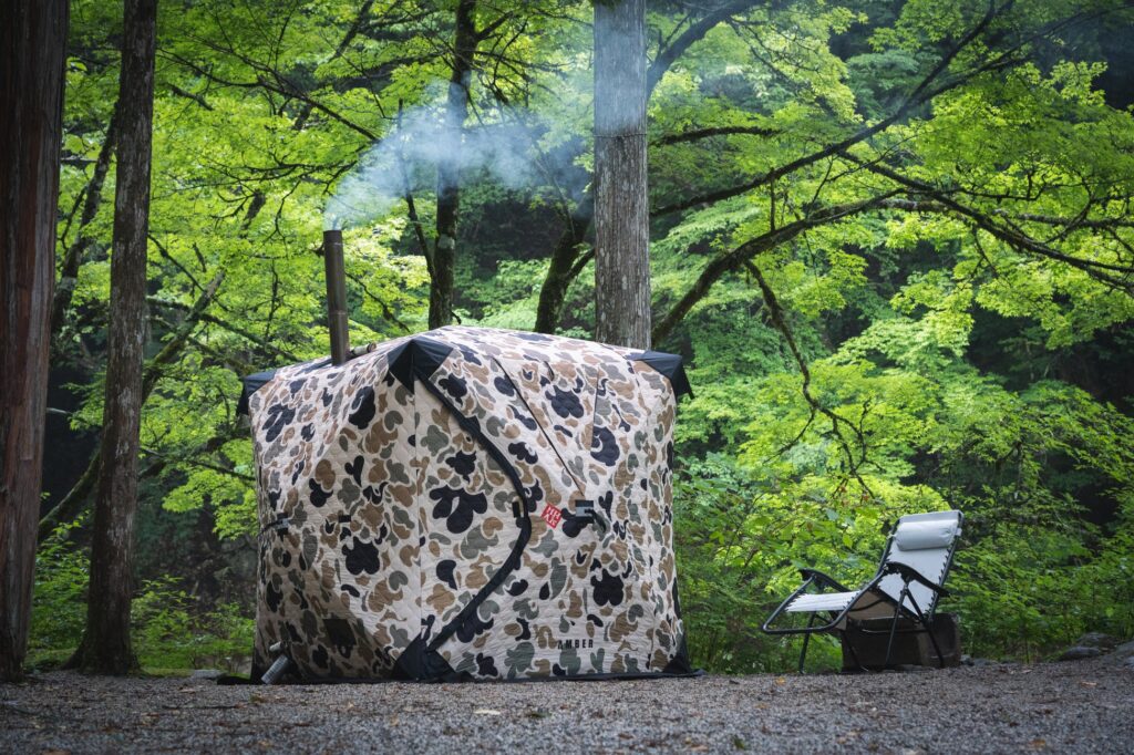 屋外サウナ　テントサウナ