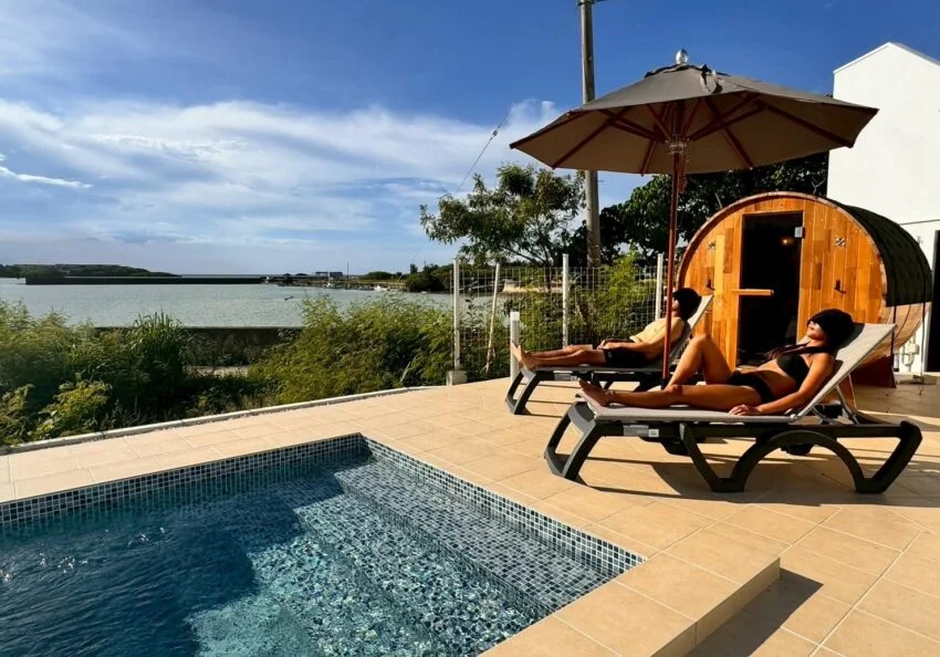 屋外サウナ　事業用