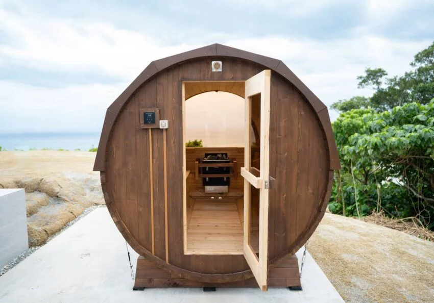 屋外サウナ　基礎