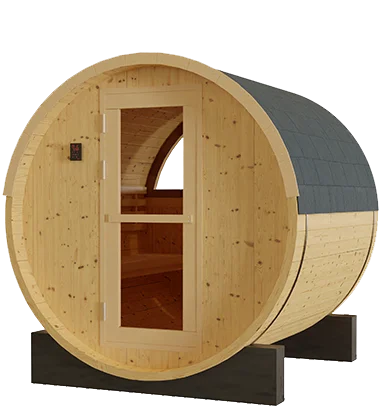 屋外サウナ　バレルサウナ