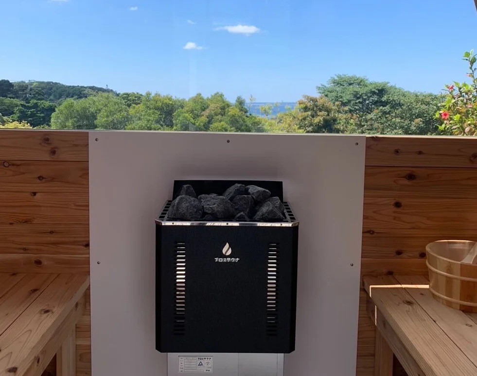 電気サウナストーブ　不燃材